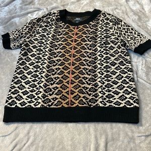 Maeve/anthro short sleeve sweater